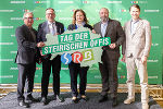 Peter Gspaltl, Peter Wallis, Claudia Holzer, Mark Perz und Bernhard Breid (v.l.). © Harry Schiffer