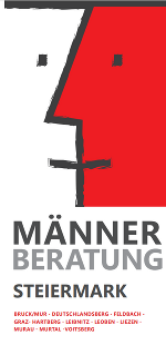 Weiß-rotes gezeichnetes Gesicht - Männerberatung