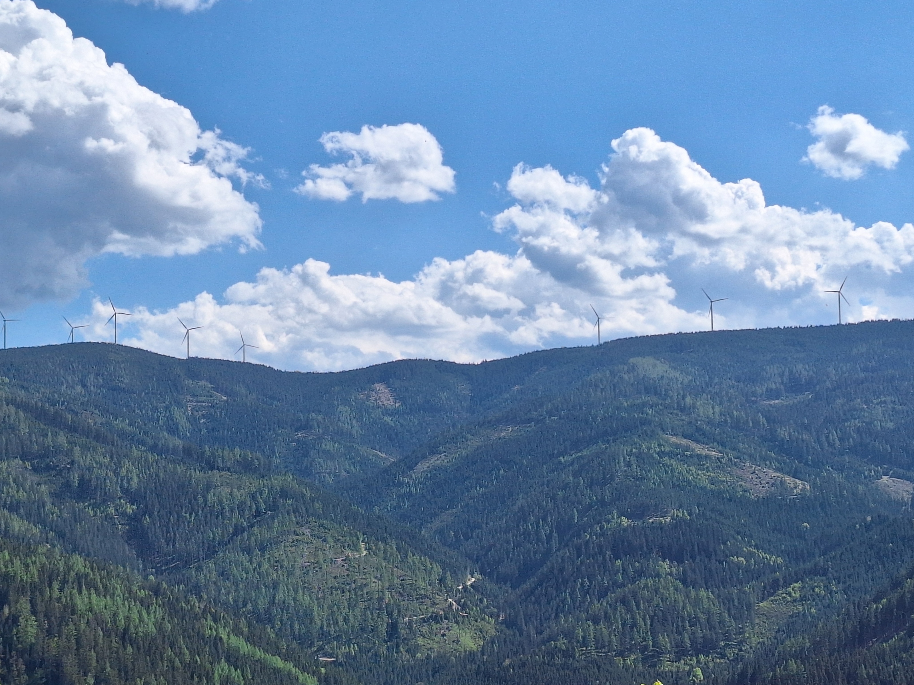 Windräder auf der Stanglalm © Maximilian Holzer Windräder auf der Stanglalm
