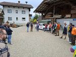 Begrüßung bei Poschacher Kompost © AWV Leoben