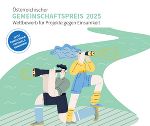 Gemeinsam gegen Einsamkeit: Jetzt für den  Österreichischen GEMEINSCHAFTSPREIS 2025 einreichen! © Social City Wien