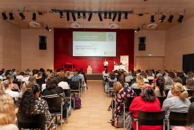 Ein Foto der Kinderschutzfachtagung am 19.05.2025 an der FH Joanneum Graz.