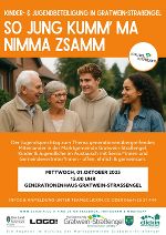 Einladungsplakat mit den wichtigsten Informationen zur Veranstaltung, diese finden sich auch auf dieser Website. 