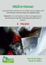 Müllirrtümer Titel © AWV Leoben